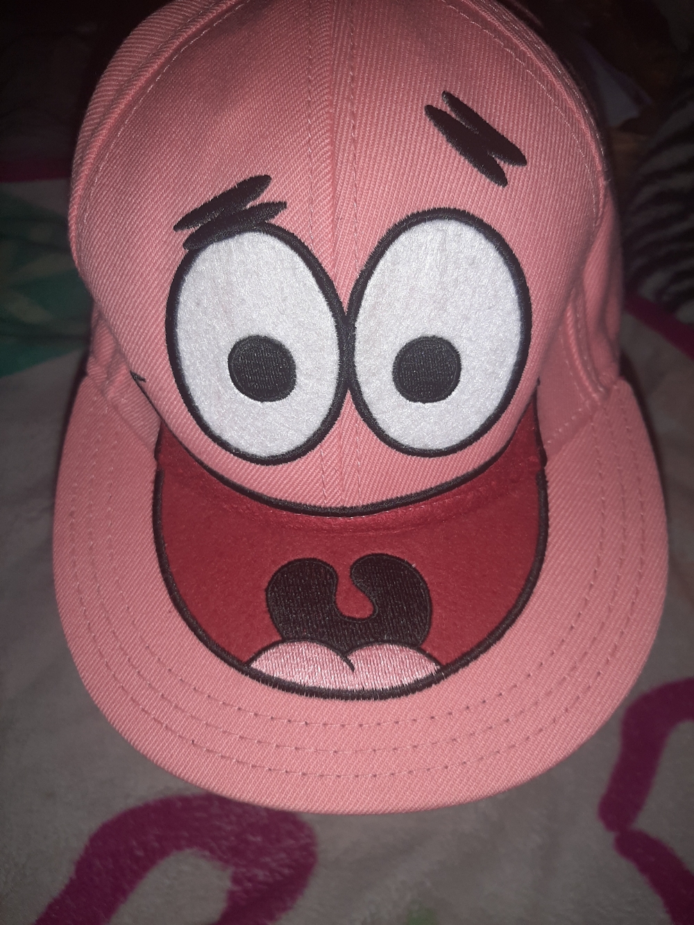 New Nickelodeon Patrick  Face Baseball Cap Unisex